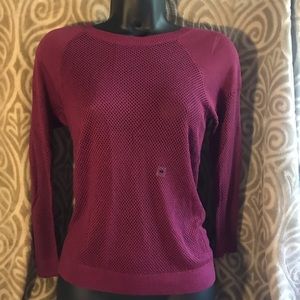 NWT - Express Burgundy Sweater